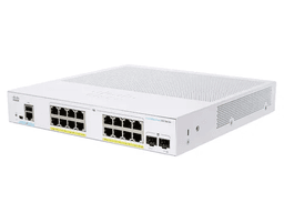 Switch Cisco Cbs350-16P-2G 16 Puertos Adm. GigaBit PoE+ 2 SFP