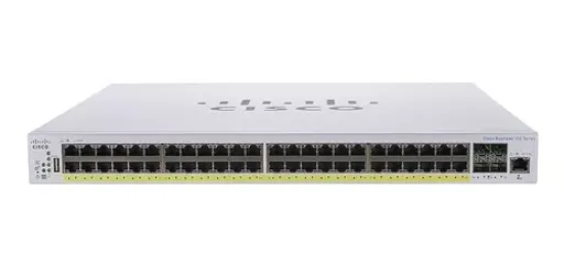Switch Cisco CBS350-48P-4X 48 Puertos PoE Adm. Gigabit 4 SFP